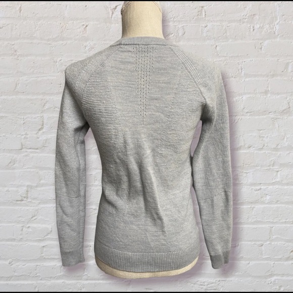 LULULEMON - Simply Wool Sweater Heather Starlight Size 4 - Picture 6 of 8